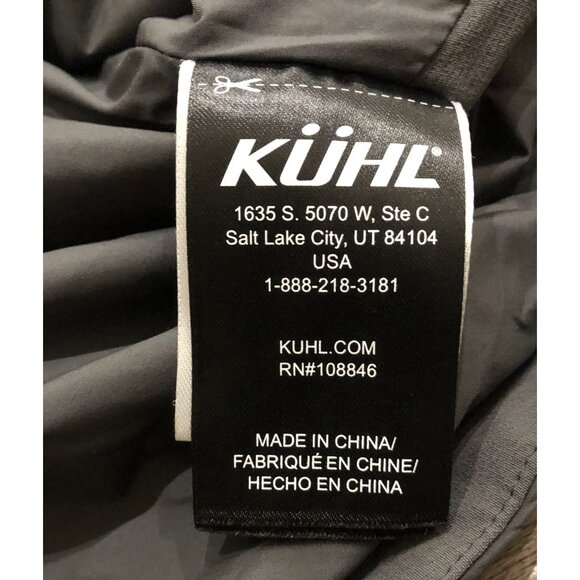 Kuhl Projekt Jacket Mens 2XL Gray Grey Full Zip Hooded Jacket - Picture 5 of 8